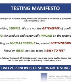 Testing Manifesto
